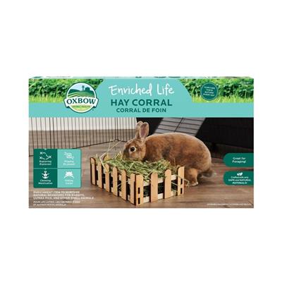 Oxbow Enriched Life Hay Small Animal Corral: Encourage Exploration and Foraging