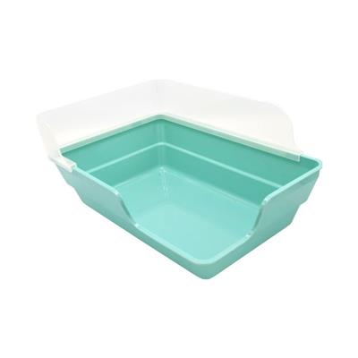 Oxbow Small Animal Rectangle Litter Pan with Removeable Shield: Upgrade your Pet's Bathroom Routine