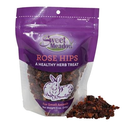 Sweet Meadow Farm Rose Hips Health Herb Small Animal Treat